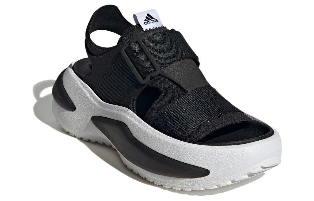 (WMNS) adidas Mehana Sandal 'Black White' IF7365 - 3