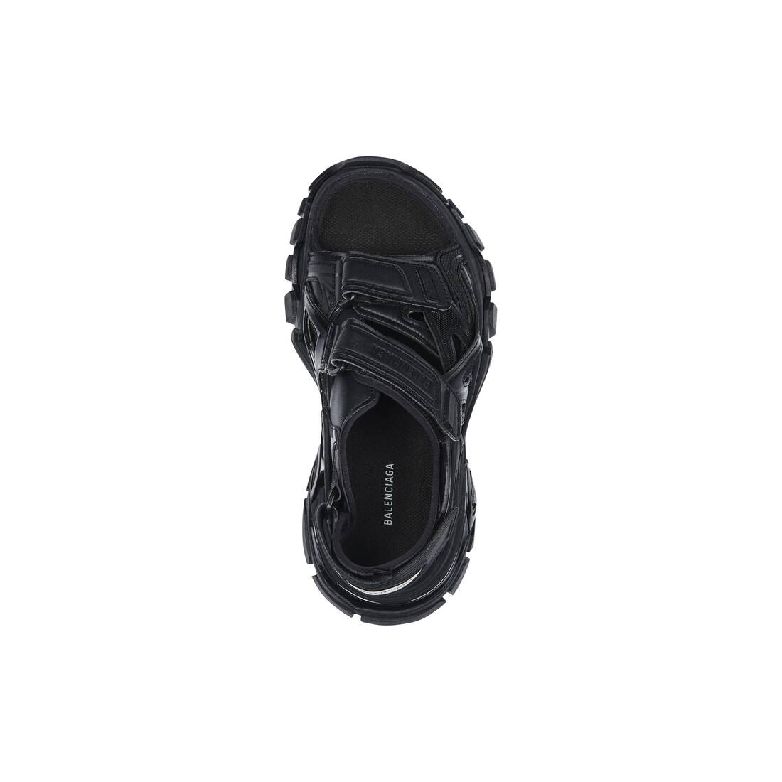 Men's Track Sandal in Black - 4