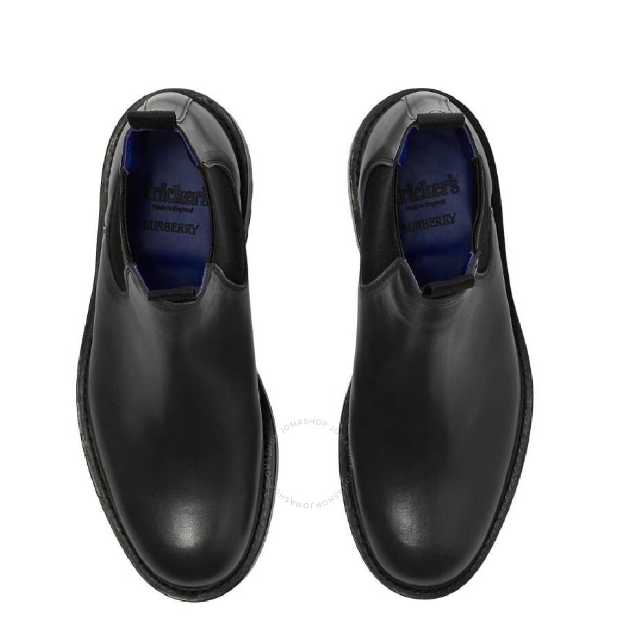 Burberry x Tricker’s Dee Low Chelsea Boots In Leather - 4