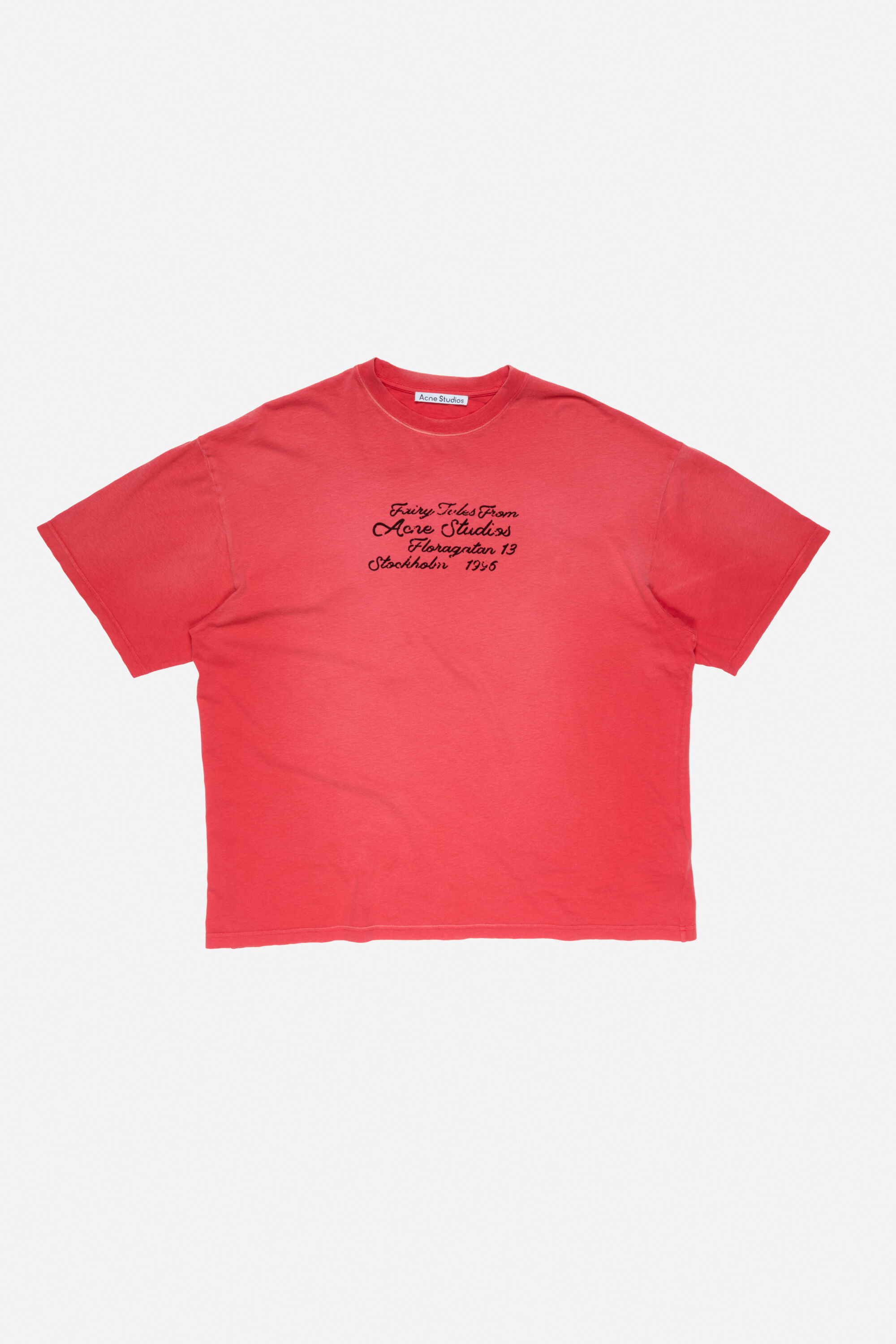 Logo t-shirt - Bright Red - 6