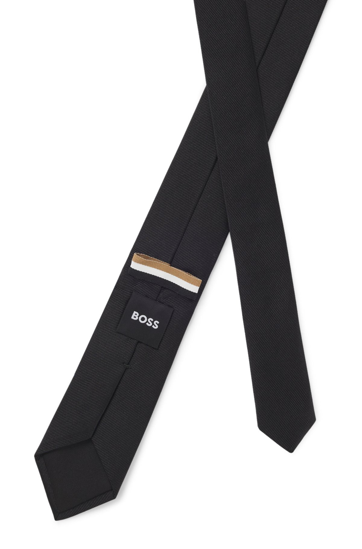 ITALIAN-MADE TIE IN PURE-SILK JACQUARD - 5