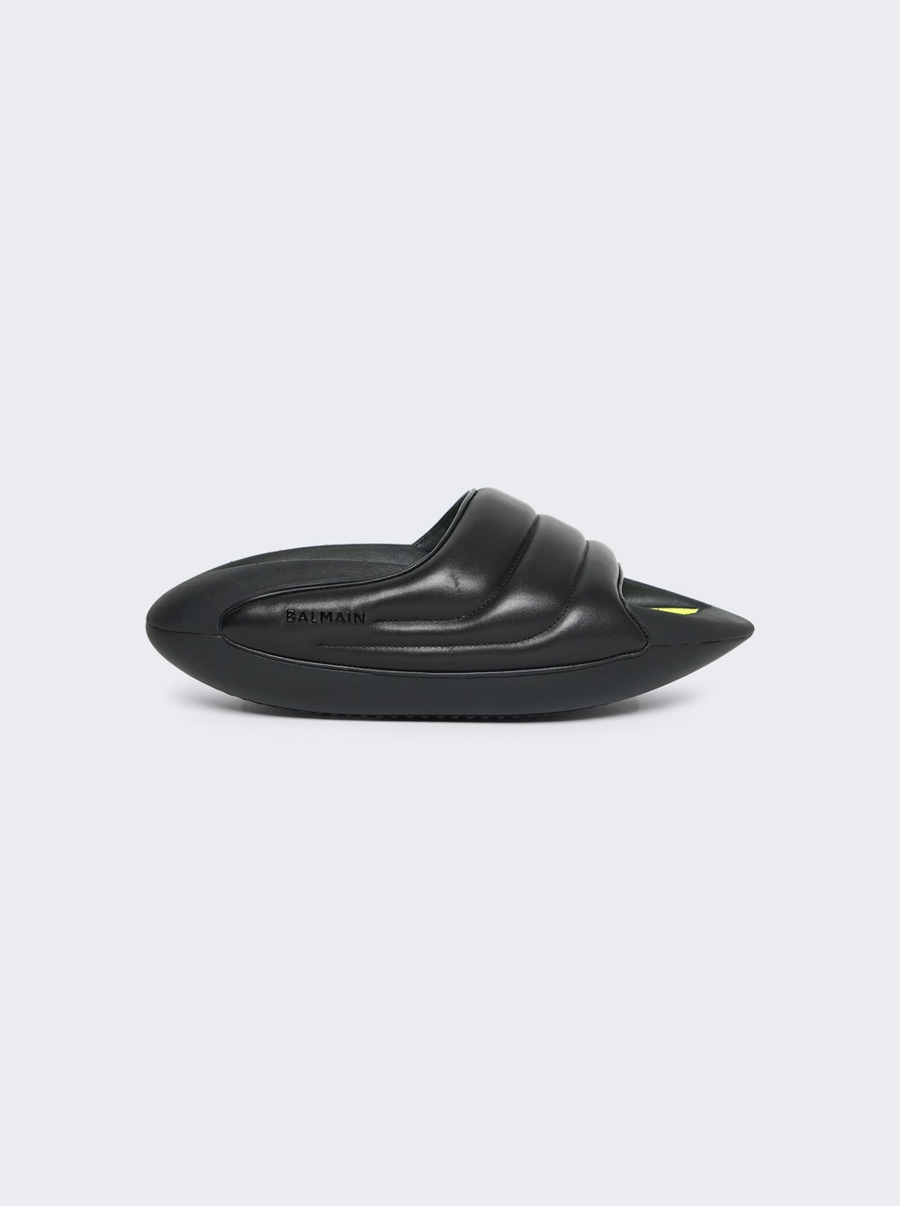 B-it Puffy Quilted Slides Black - 1