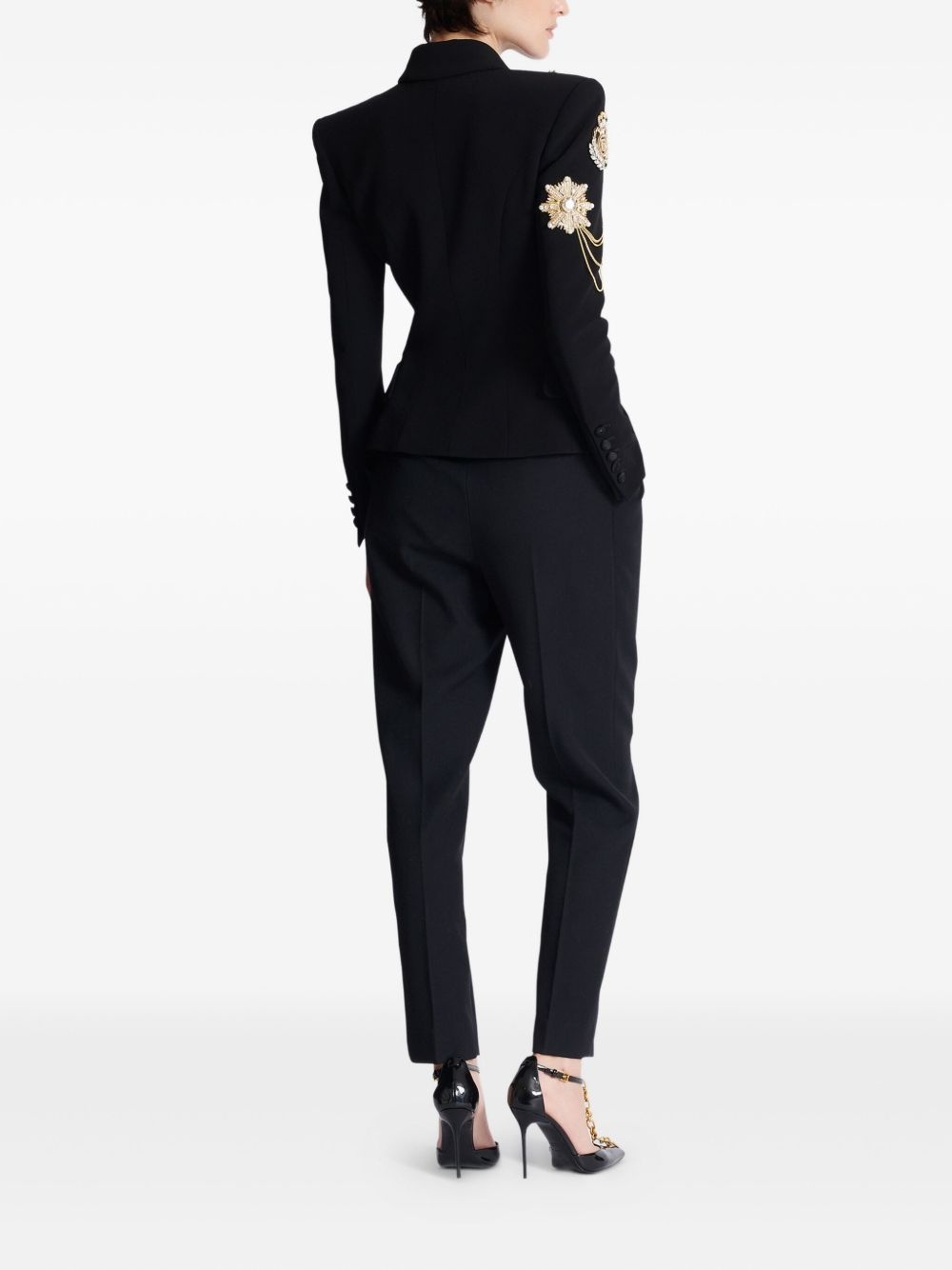 double-breasted blazer - 4