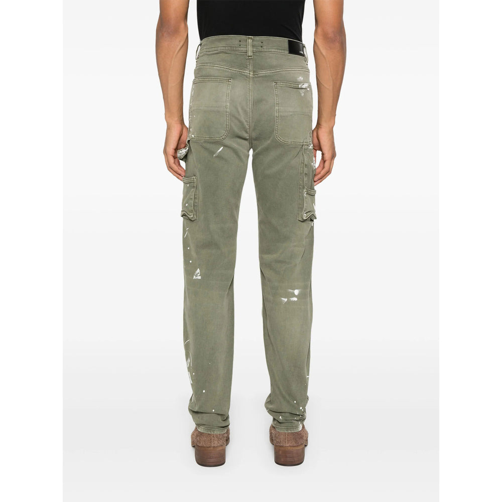 Amiri Green Denim - Regular & Straight-Leg Jeans Men - 5