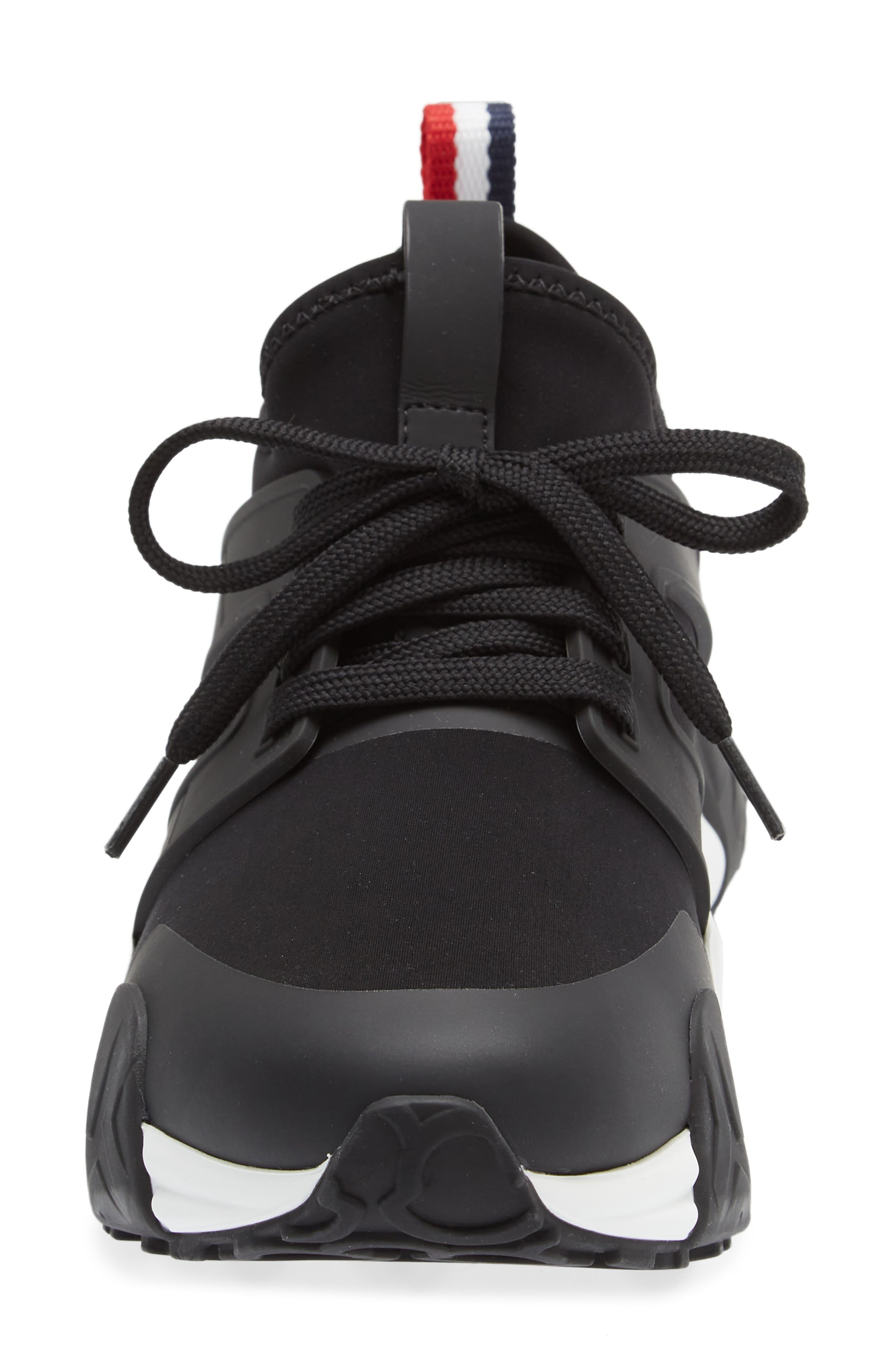 Moncler Lunarove Sneaker in Black/Black at Nordstrom - 4
