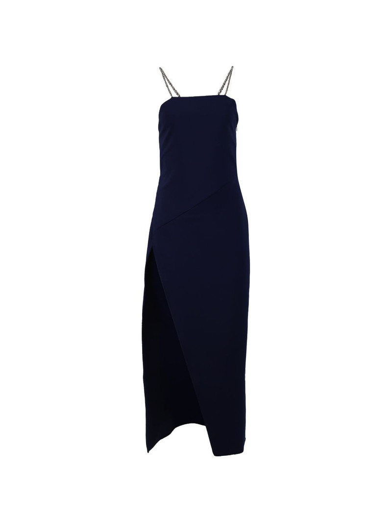 chain-strap midi dress 1