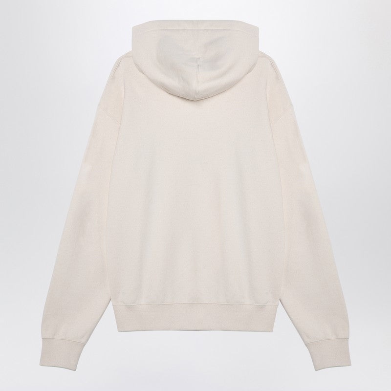 パーカー・フーディ Jil Sander Ivory Sweater With Logo Patch Jil Sander IVORY SWEATER WITH LOGO PATCH | netdressed
