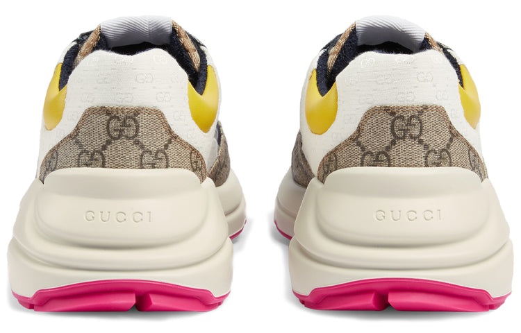 Gucci GG Rhyton 'Beige White Yellow' 619891-99WF0-4370 - 4