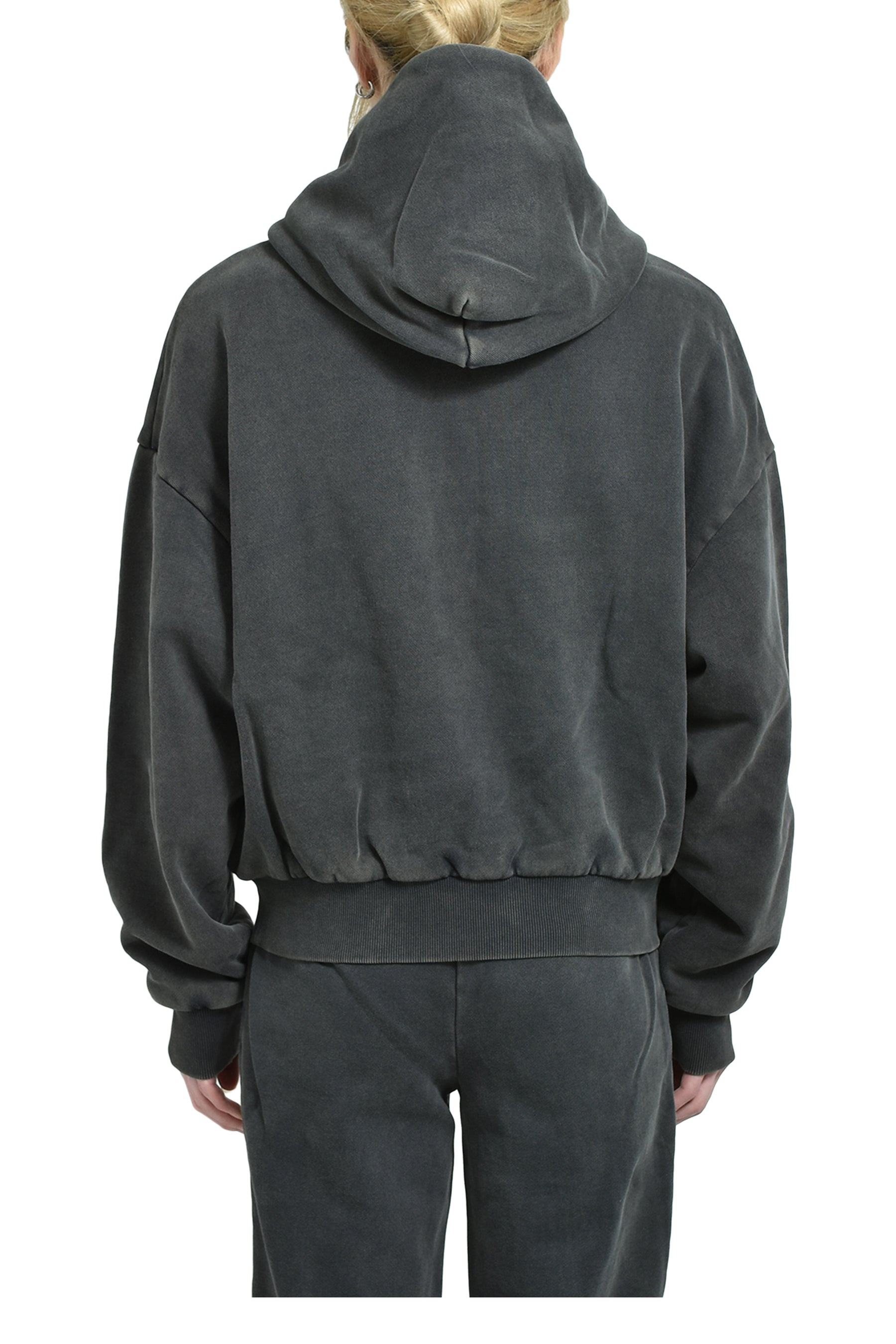 THERMAL HOOD / WASHED BLK - 2