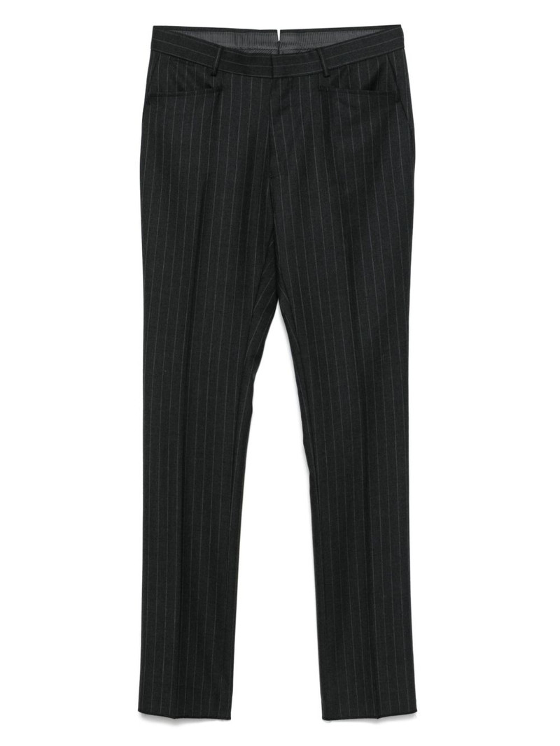 striped straight-leg trousers 1