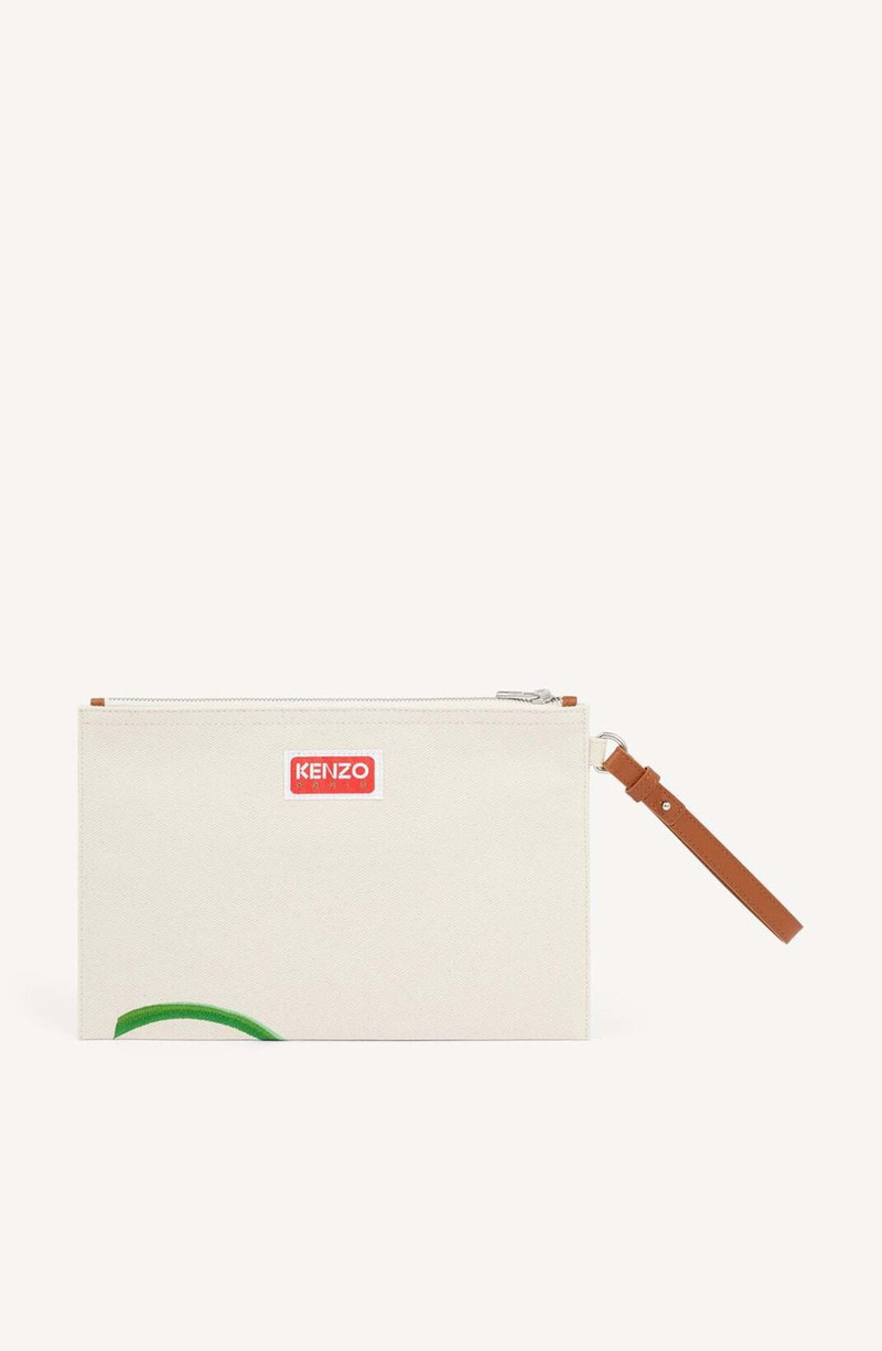 KENZO Large 'KENZO Poppy' clutch outlook