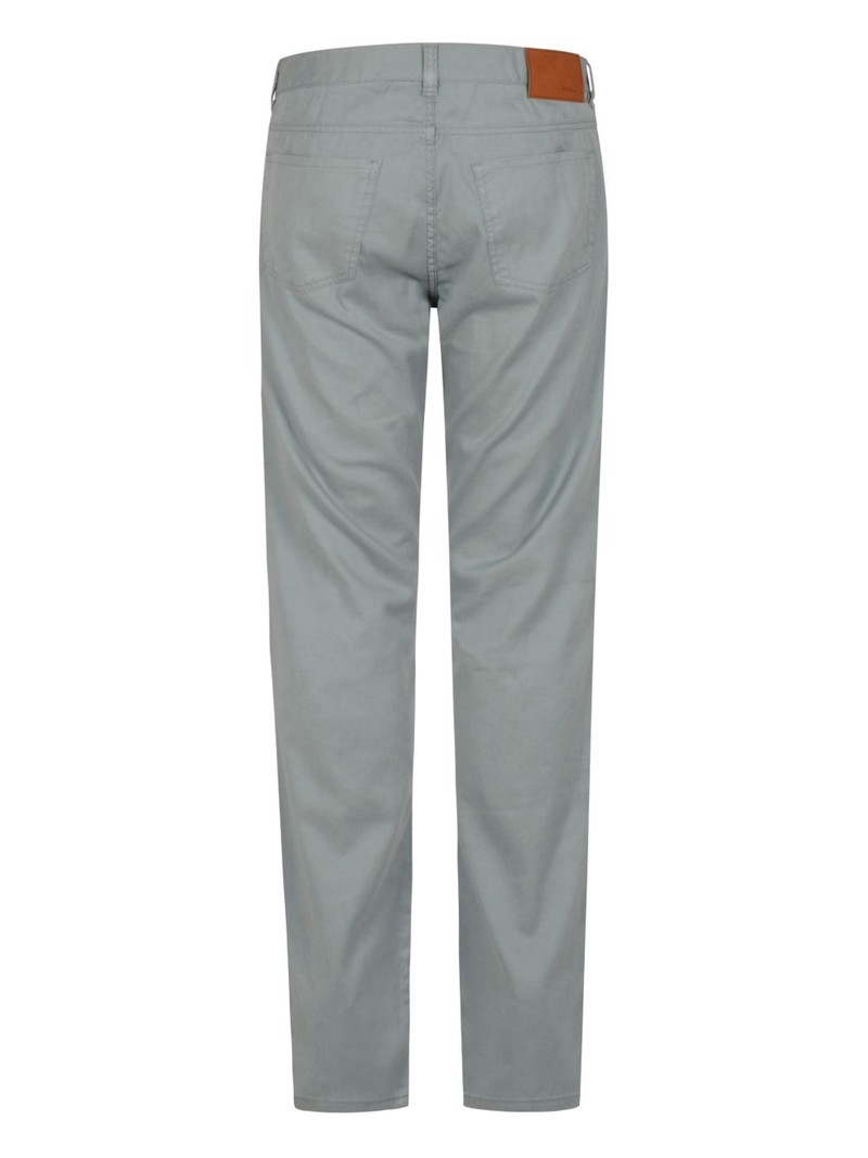 Canali slim-cut trousers outlook
