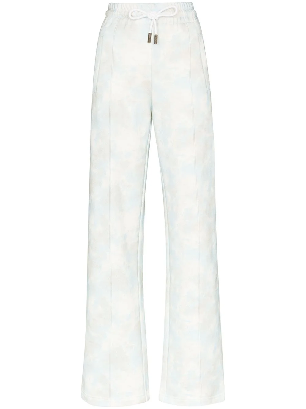 cloud print track pants - 1