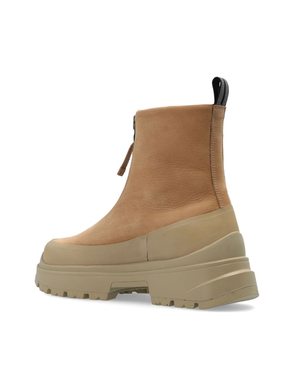 zip-detail ankle boots - 5