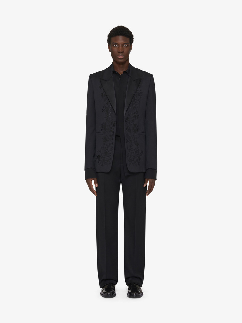 Givenchy SLIM FIT JACKET IN FLORAL JACQUARD outlook