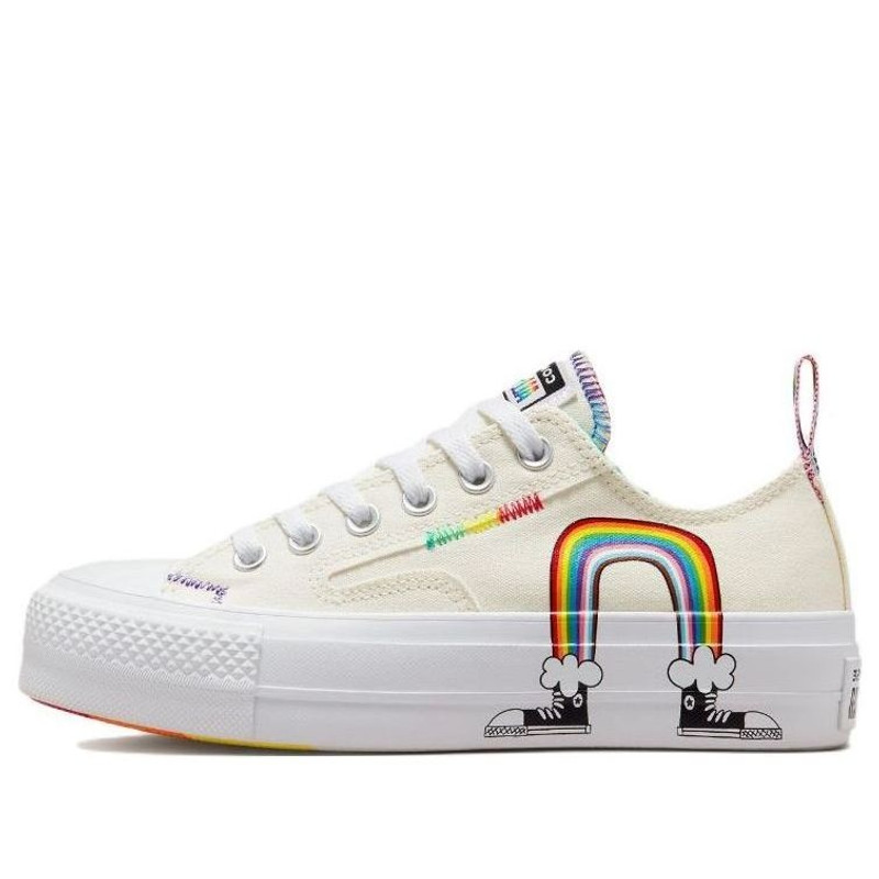Converse Chuck Taylor All Star Lift Platform Low 'Pride' A02264C 1