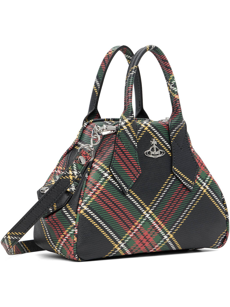 Vivienne Westwood Red & Green Yasmine Small Bag outlook