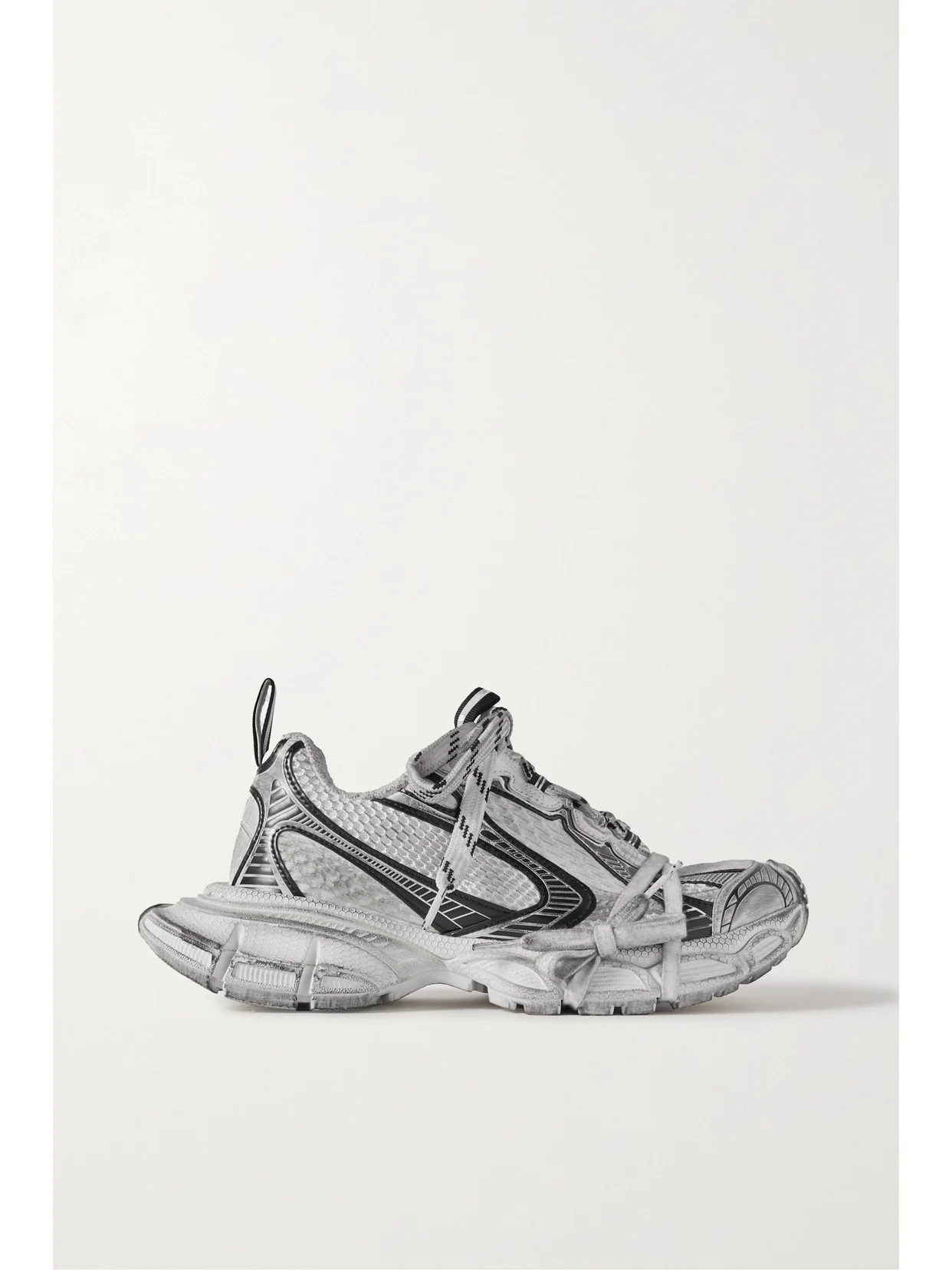 3xl Mesh And Rubber Sneakers - 1