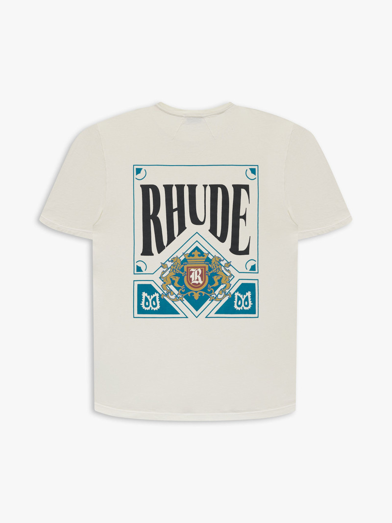 Rhude CARD TEE outlook