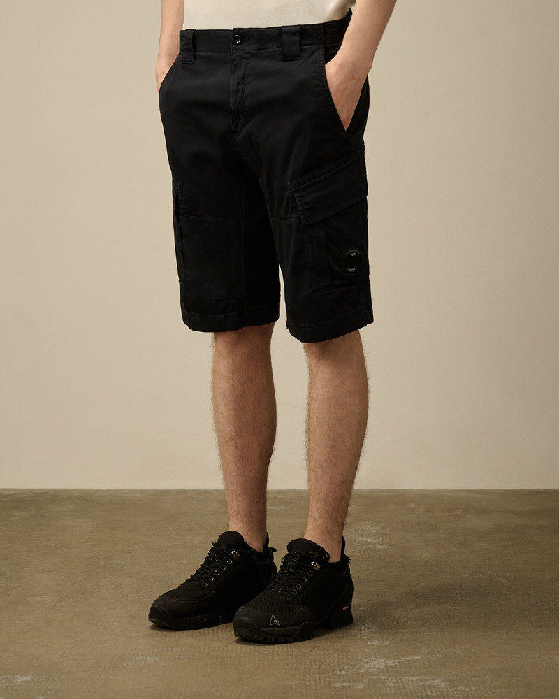 C.P. Company Stretch Sateen Cargo Shorts outlook
