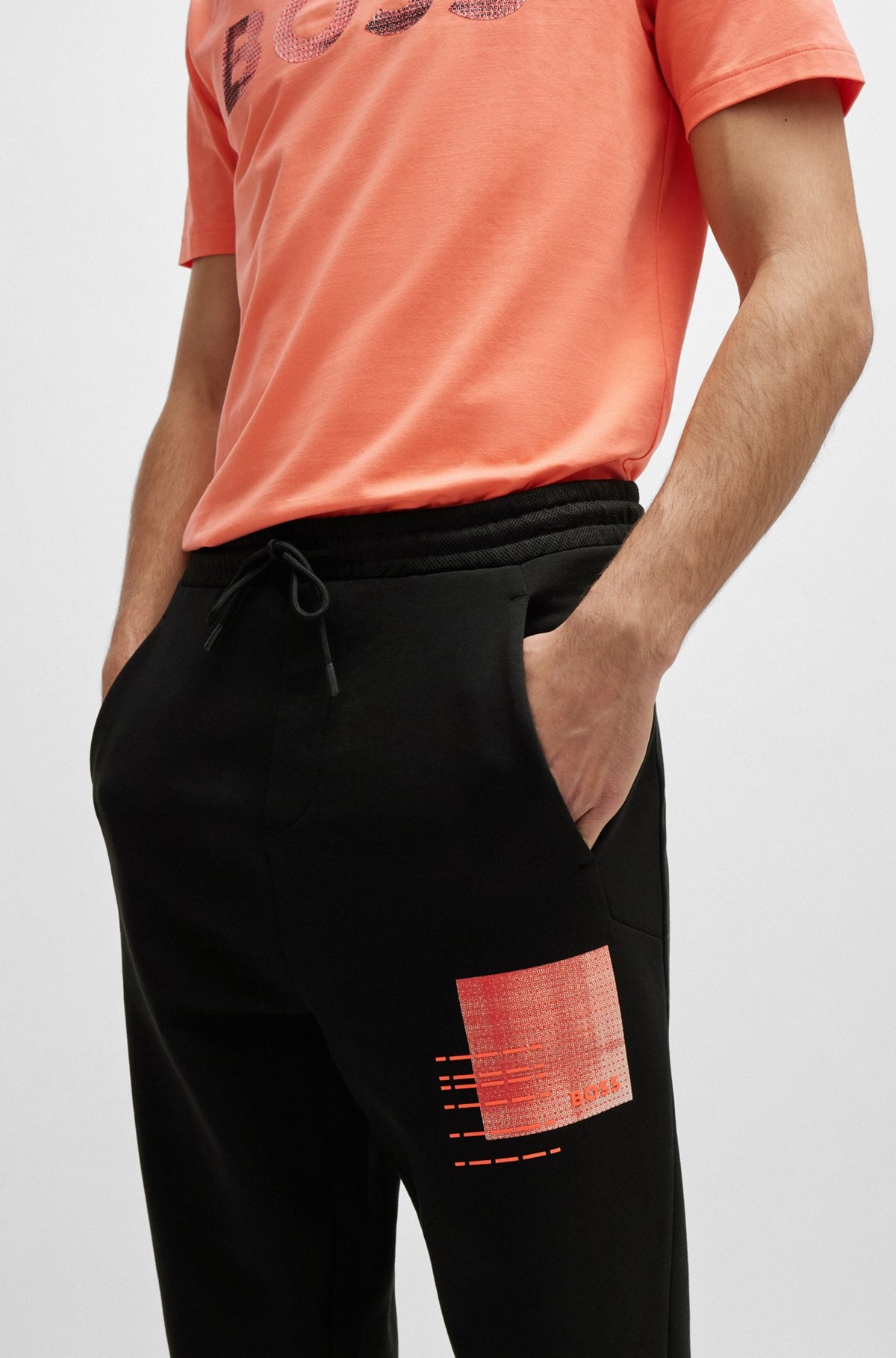 TRACKSUIT BOTTOMS WITH SEASONAL ARTWORK - 3