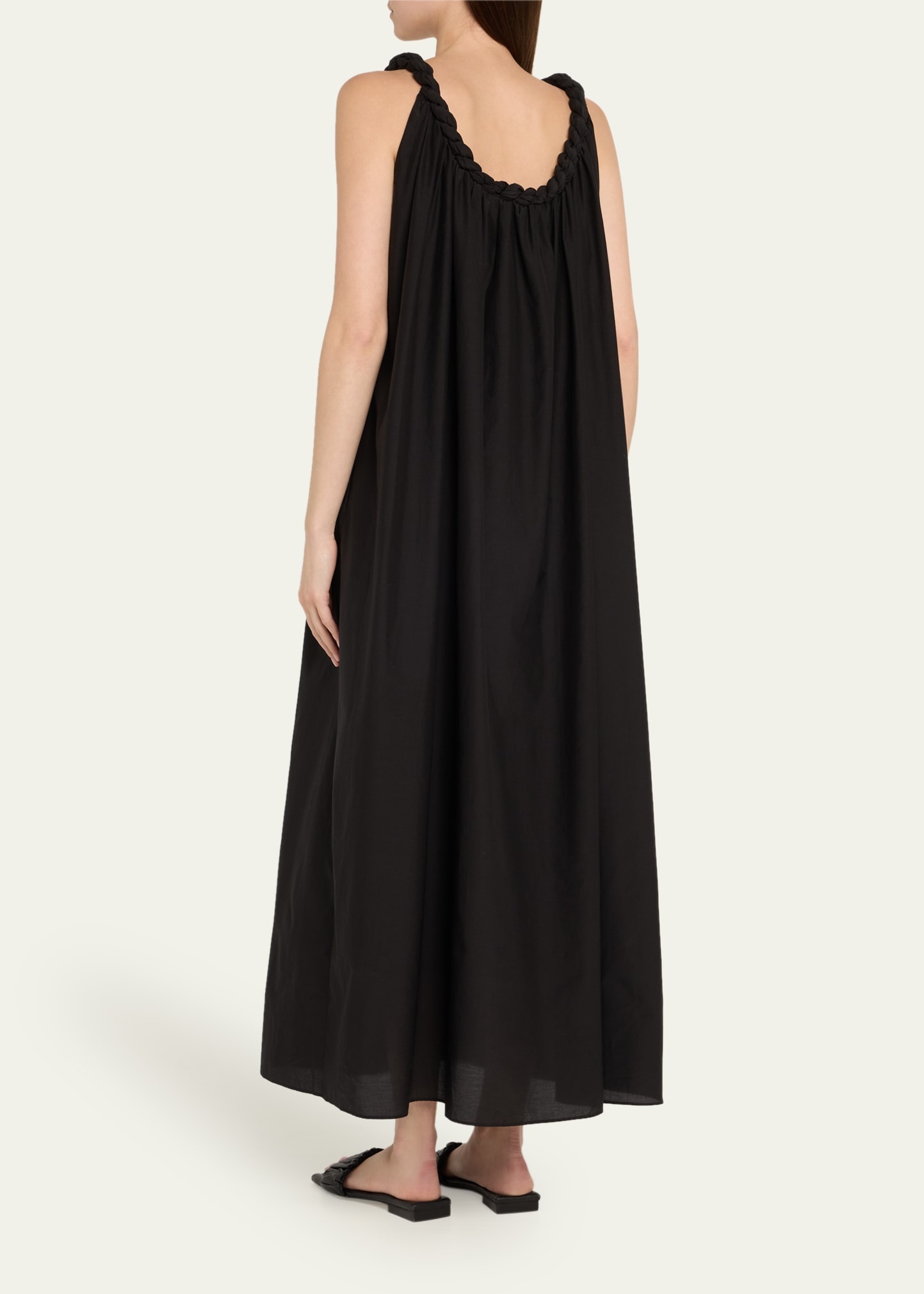 Kika Long Gathered Dress - 3