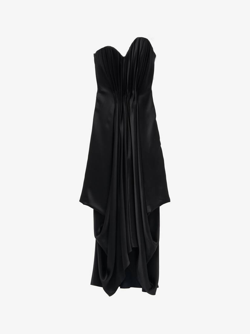 Draped Evening Dress - 2