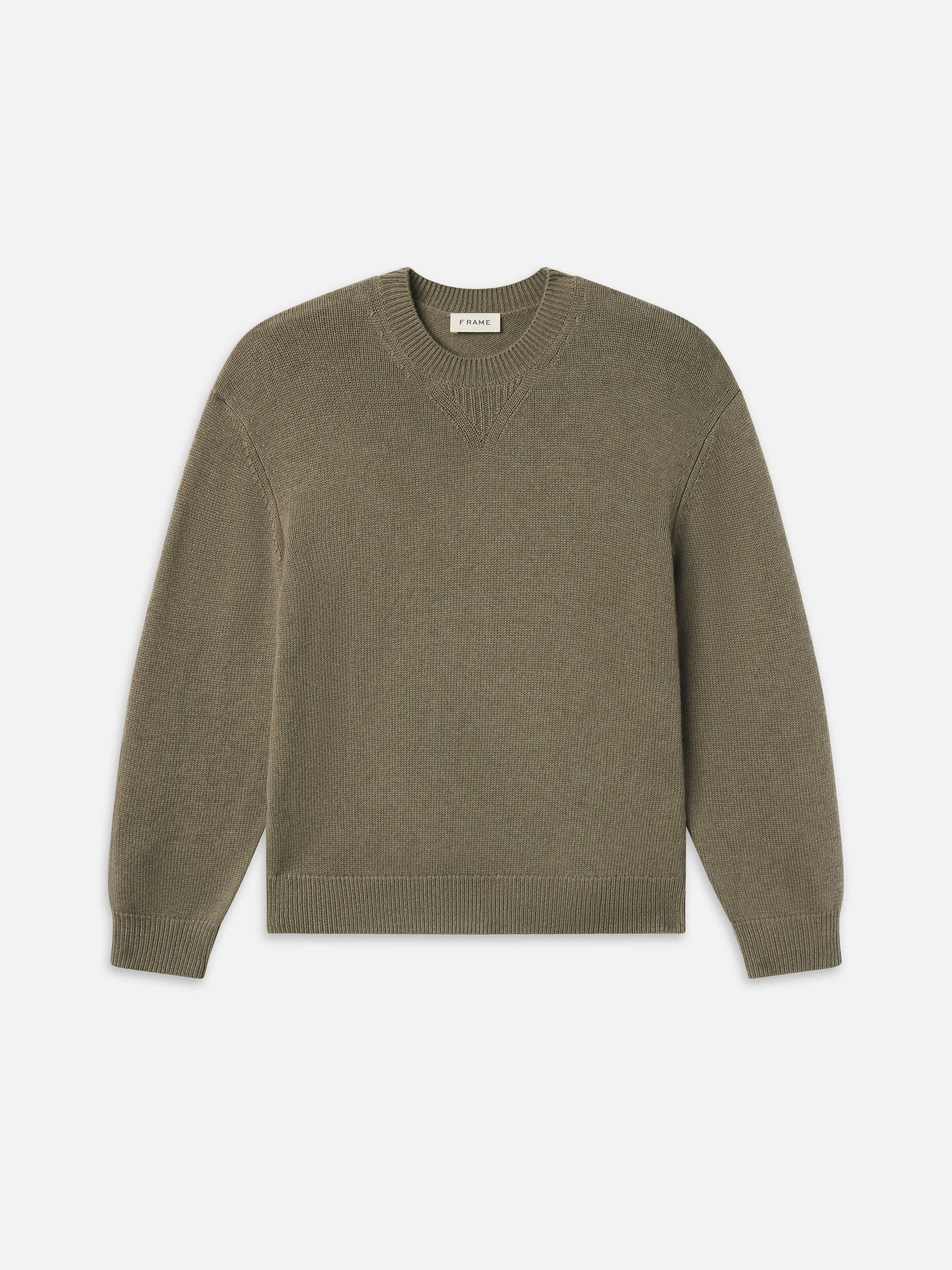 Suede Patch Sweater - 1