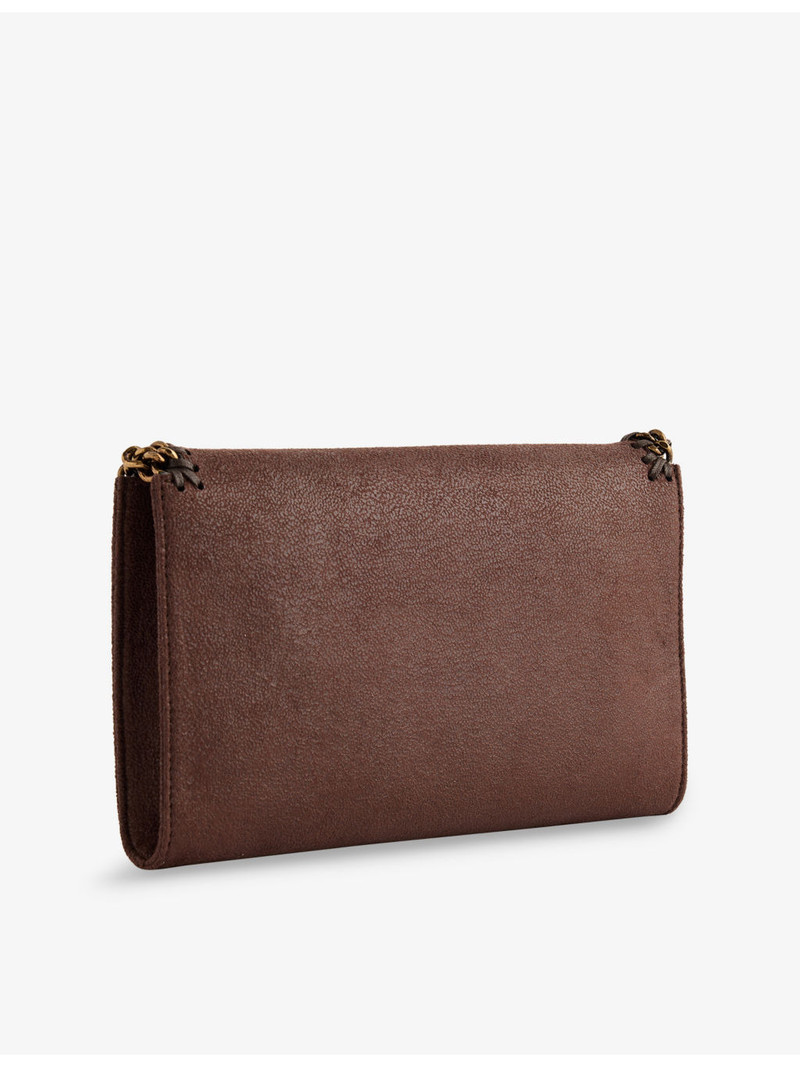 Falabella Faux-Suede Wallet-on-Chain 3