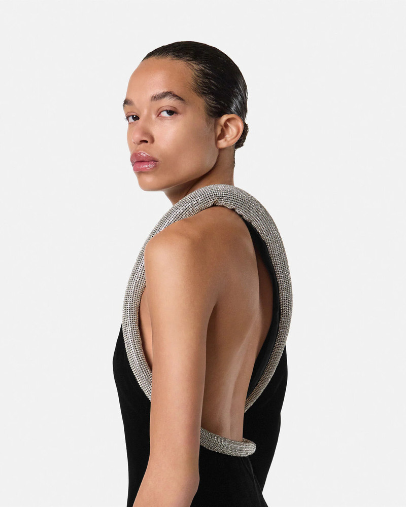 Torchon Velvet Fitted Gown 3