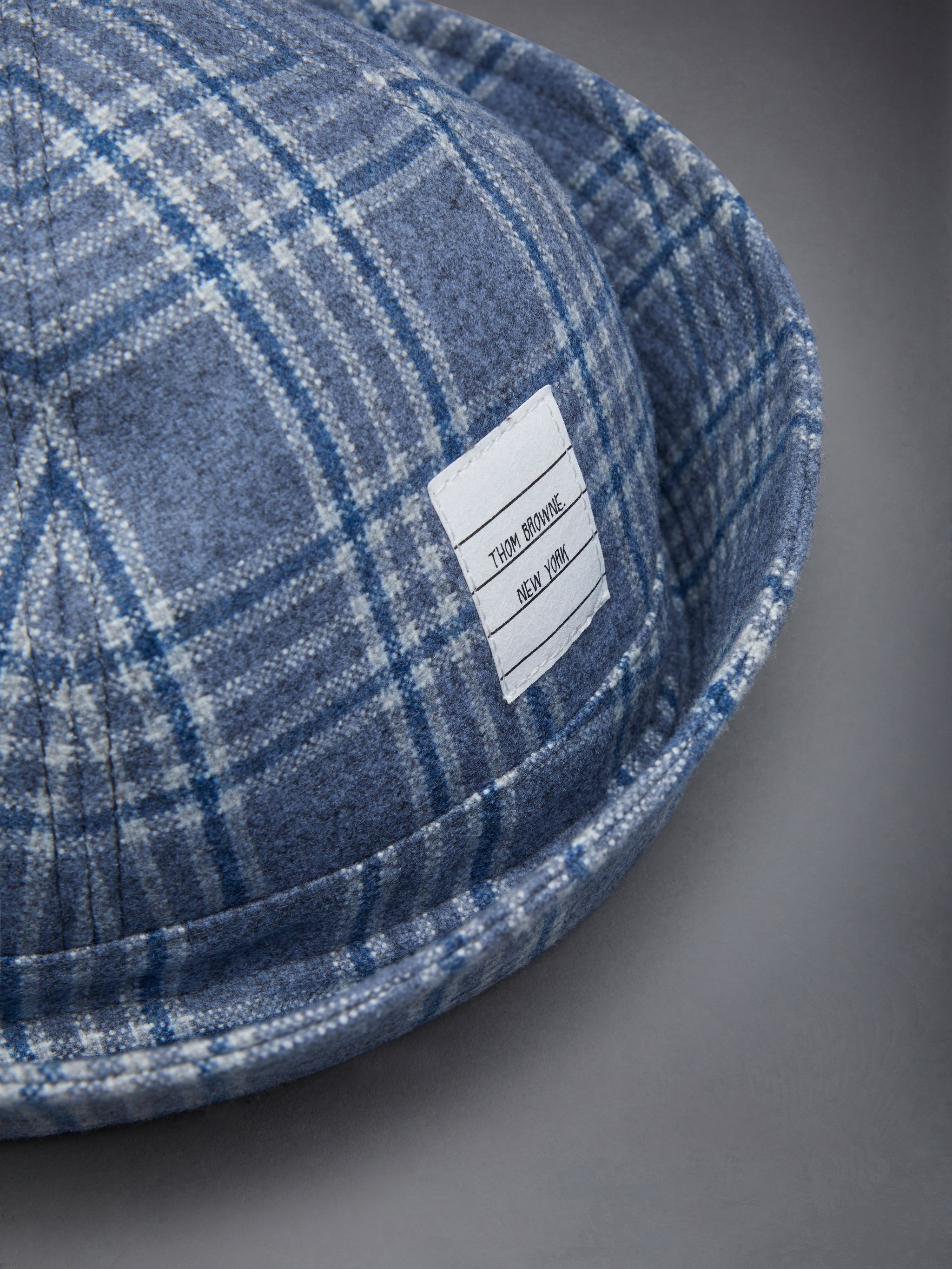 Prince of Wales Flannel Turn Back Bucket Hat - 4