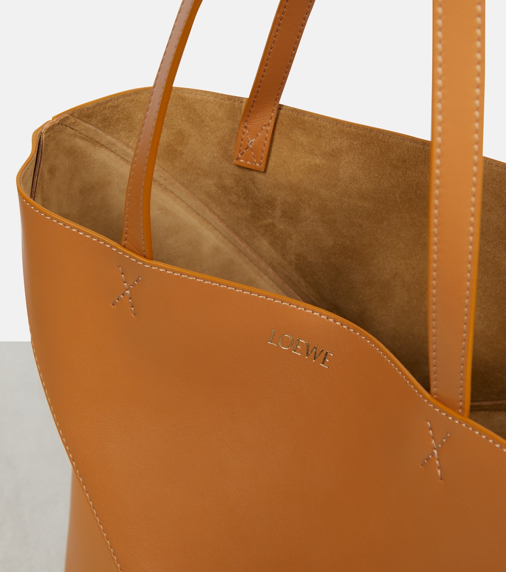 Puzzle Fold Medium leather tote bag - 3