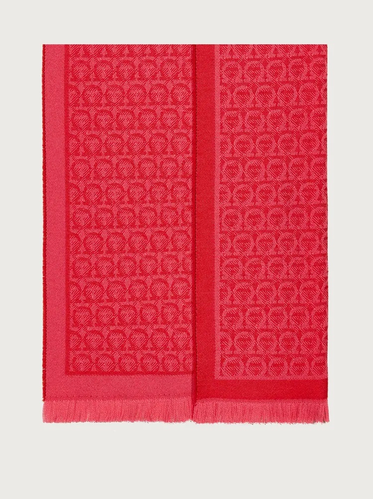 GANCINI WOOL SCARF - 3