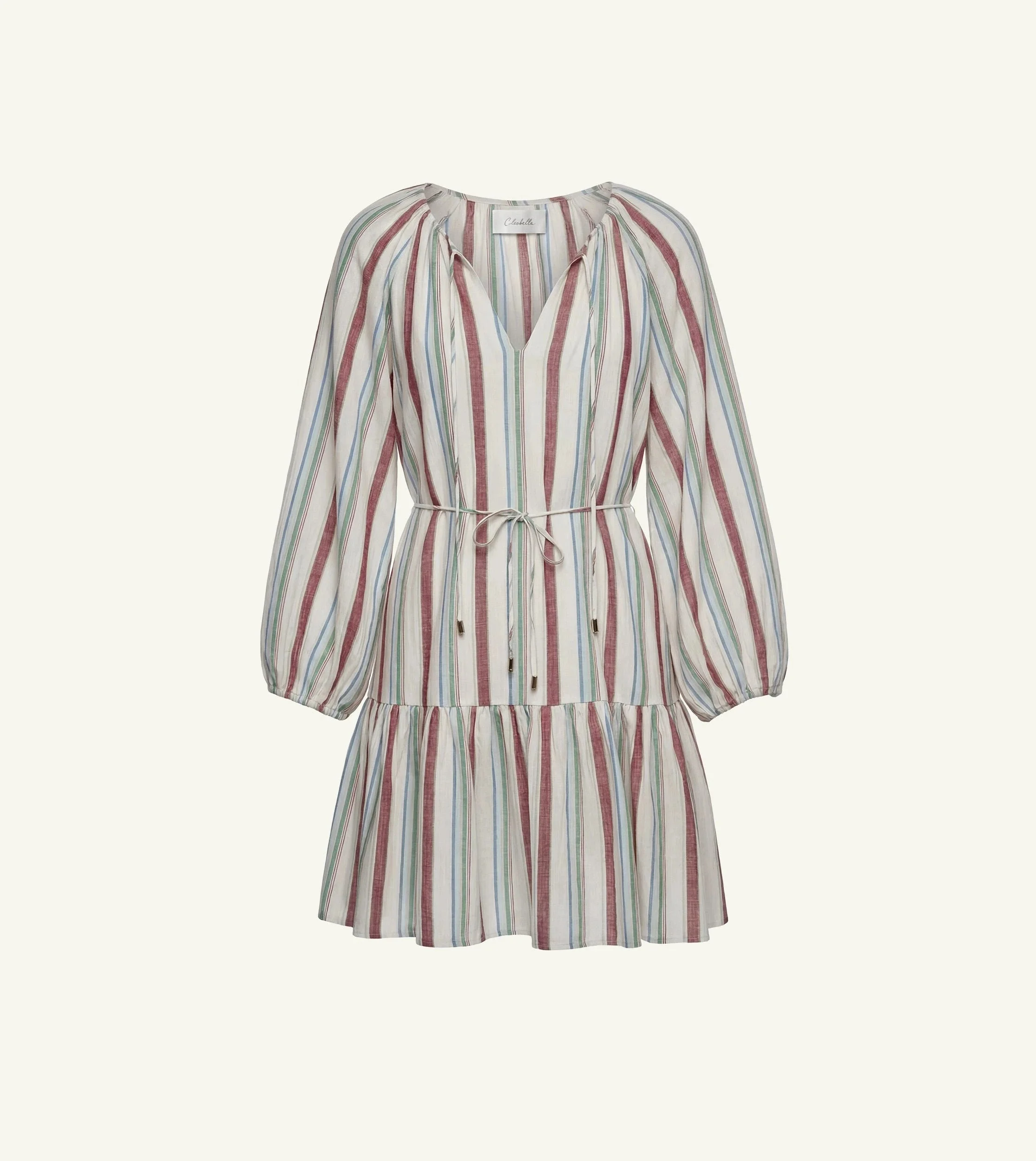 MARIAH MINI DRESS | IVORY MULTI - 1
