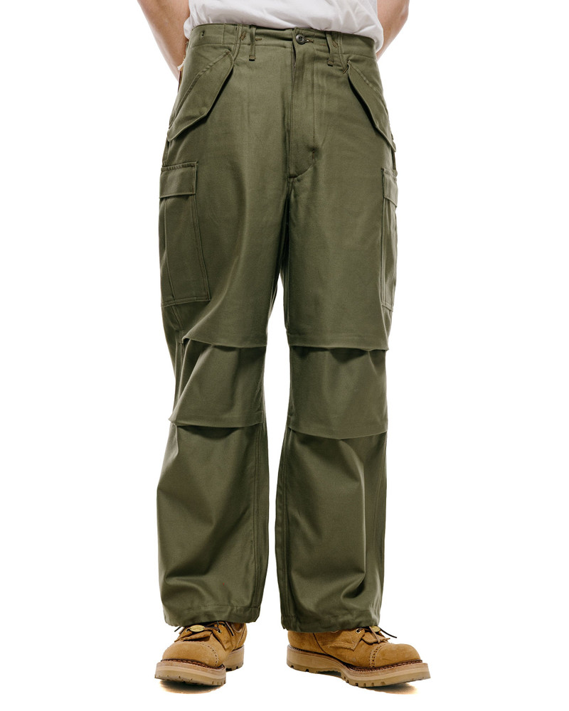 The Real McCoys MP22101 Trousers, Men's, Field, M-65 Olive outlook