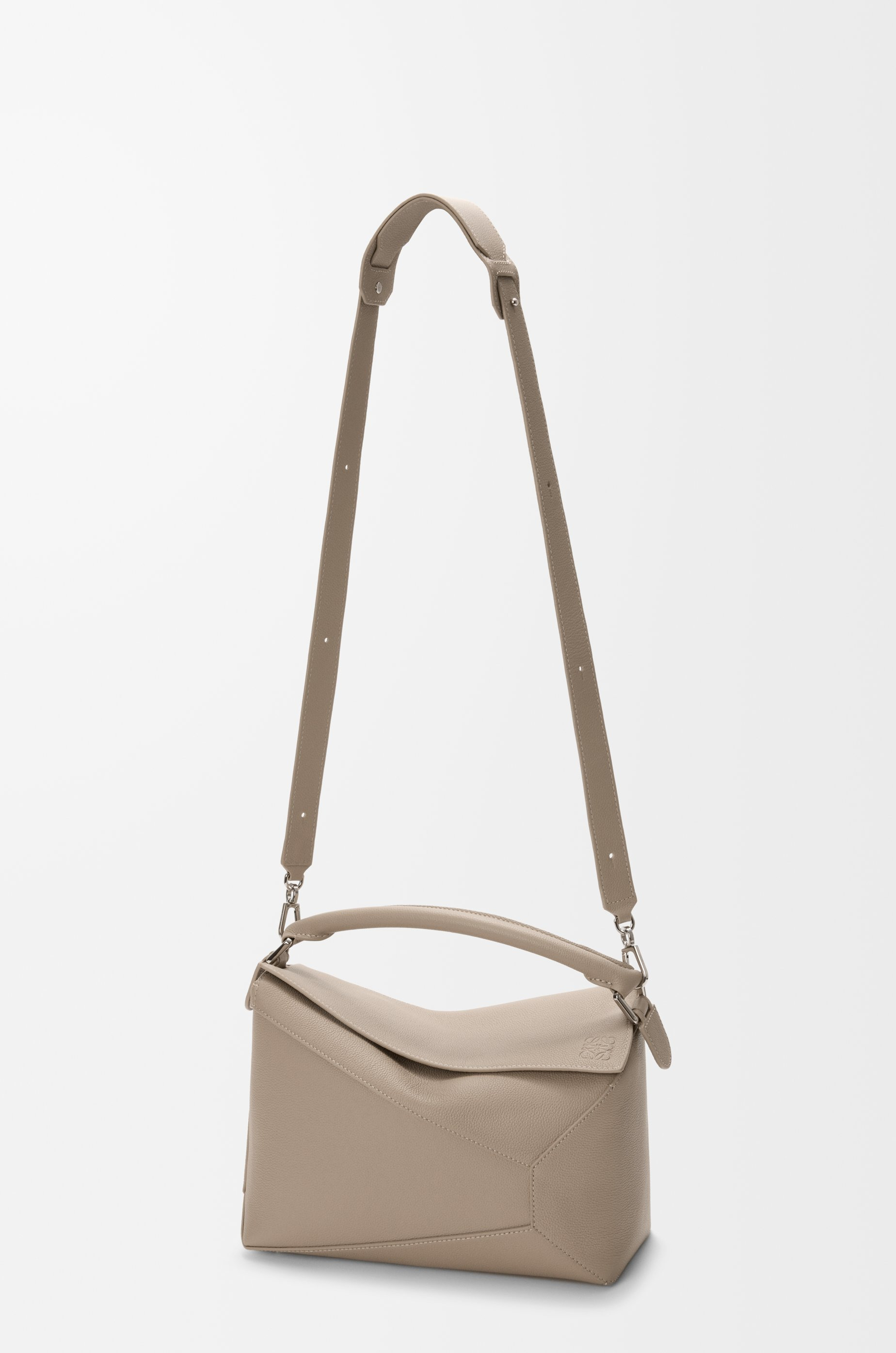 Medium Puzzle Edge bag in soft grained calfskin - 5