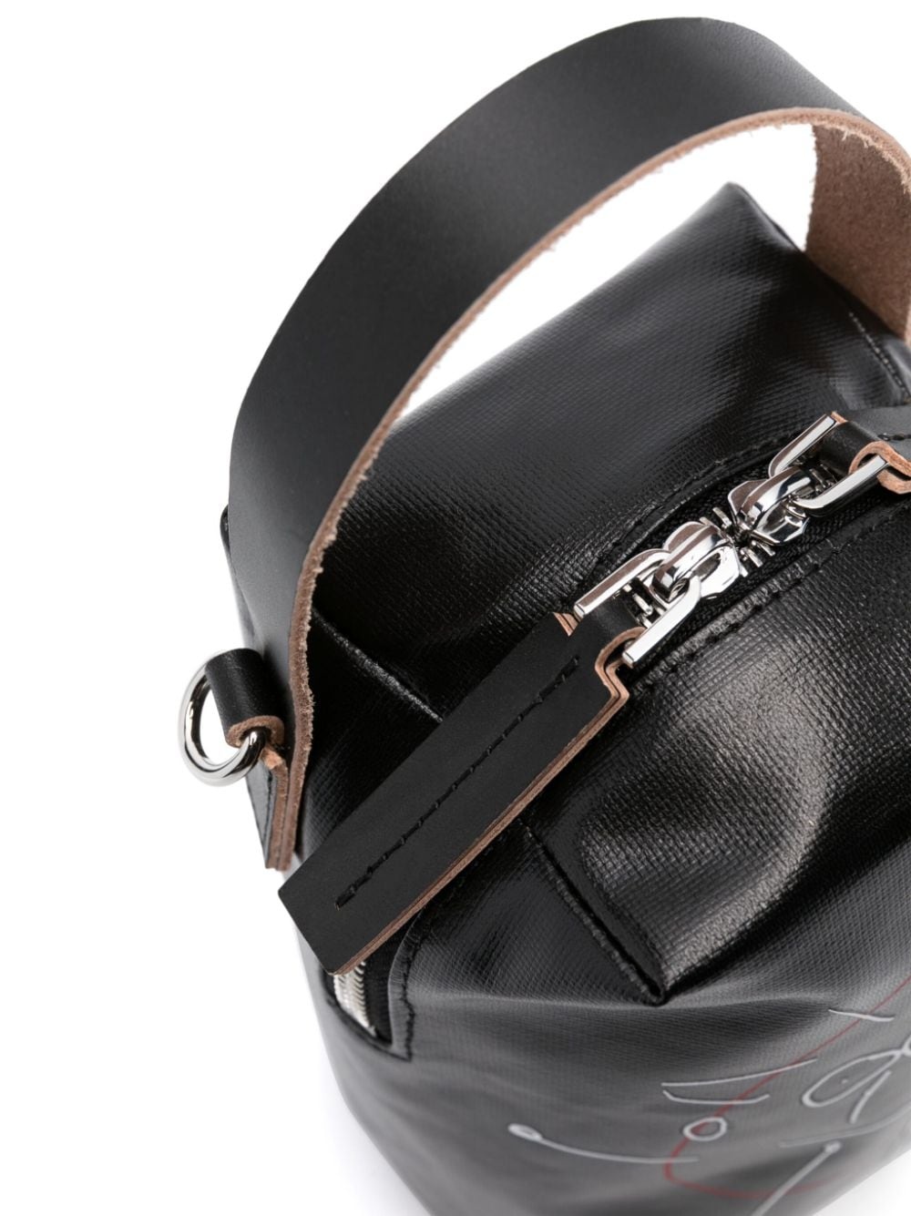 Pili And Bianca leather crossbody bag - 4