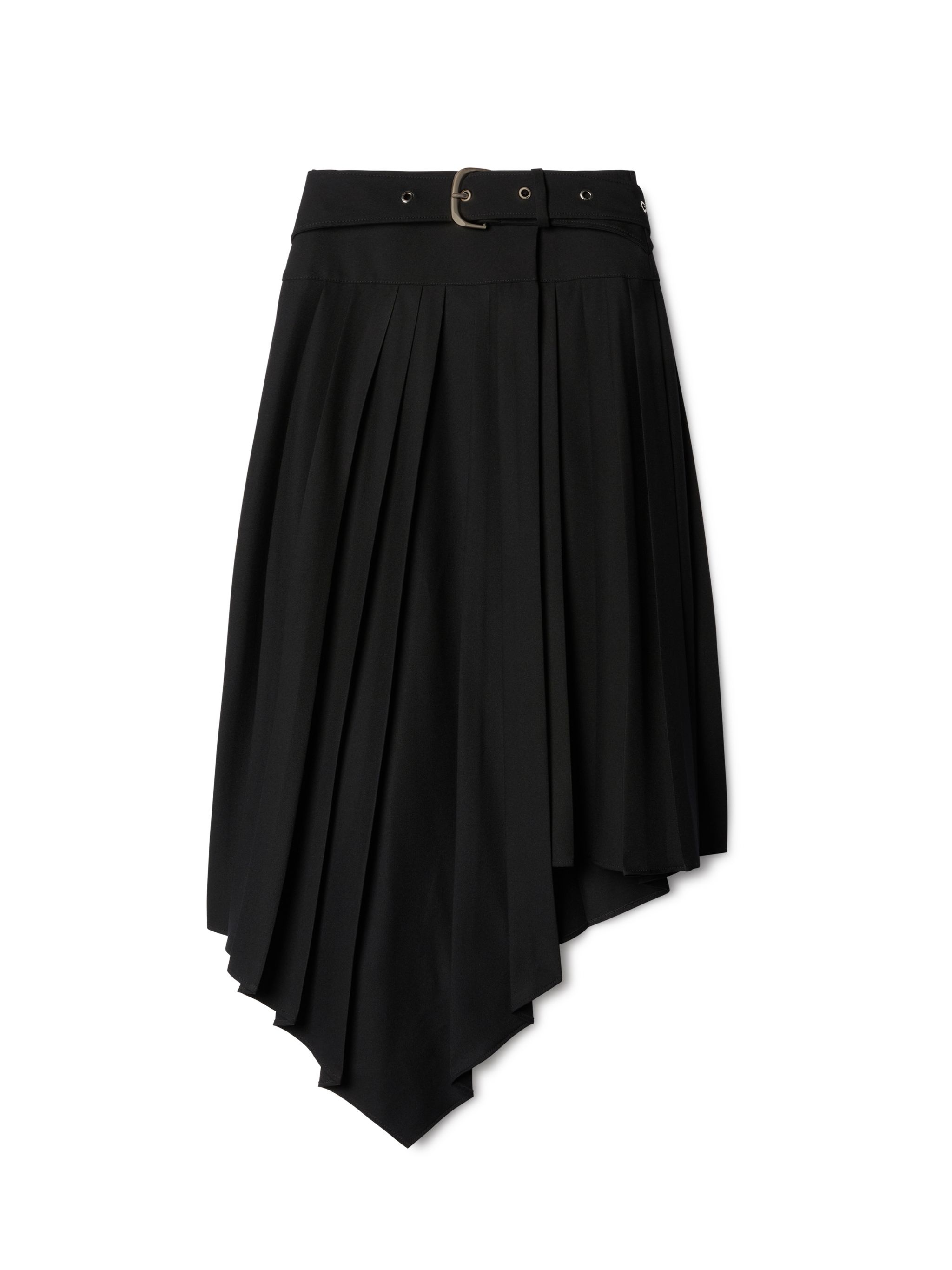 Tech Drill Belt Pleated Skirt - 1