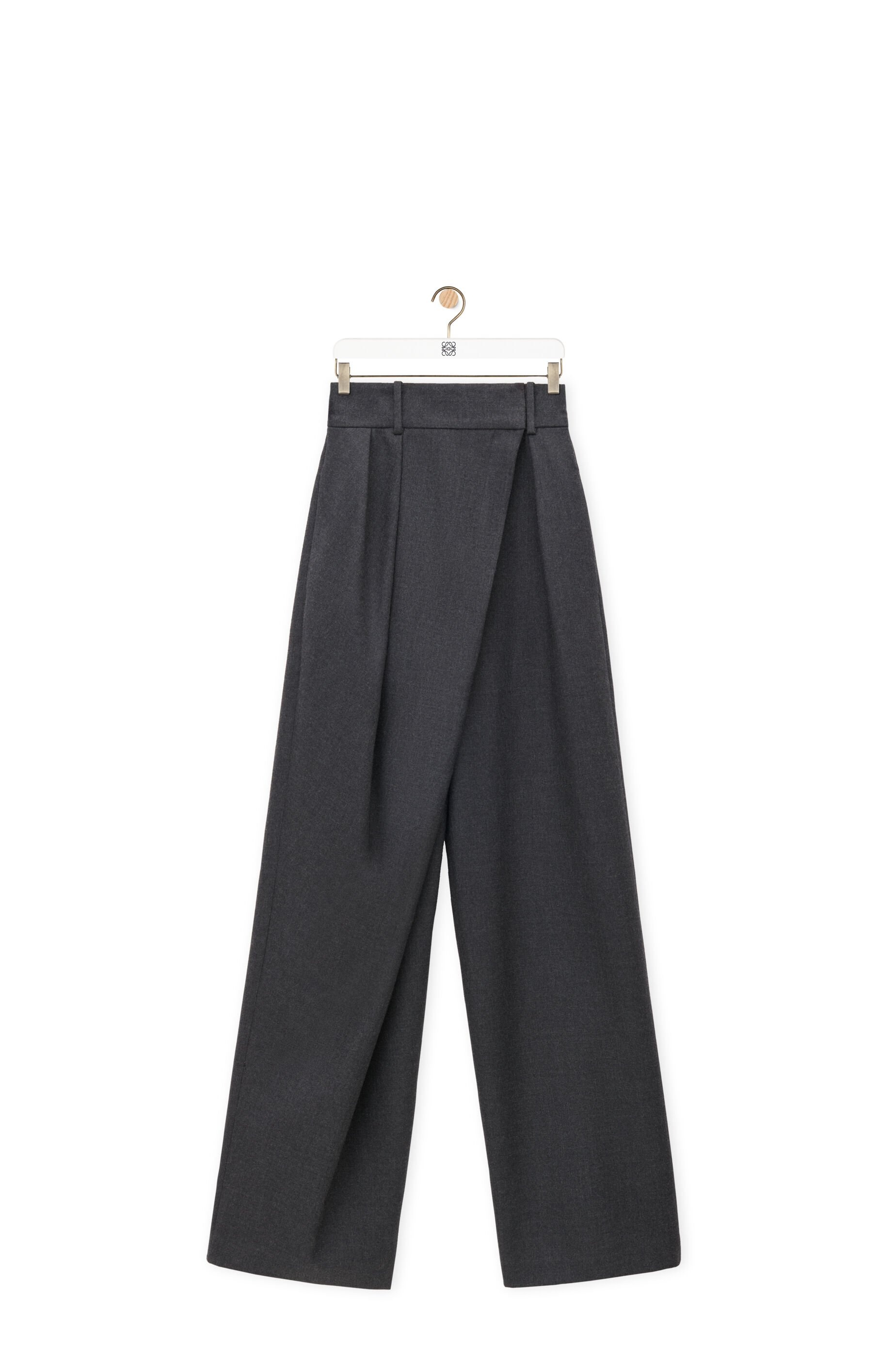 Wrap trousers in wool - 1