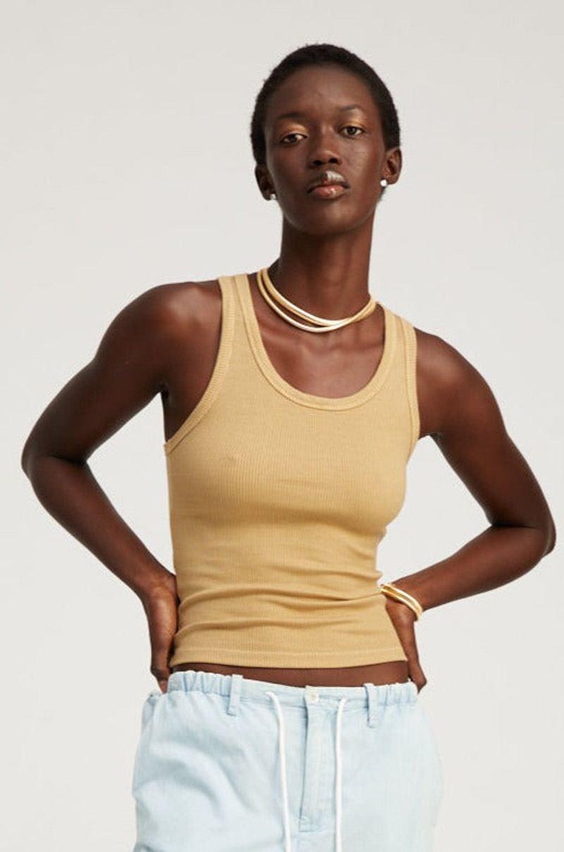 SPRWMN DOUBLE SERPENT YELLOW GOLD NECKLACE outlook