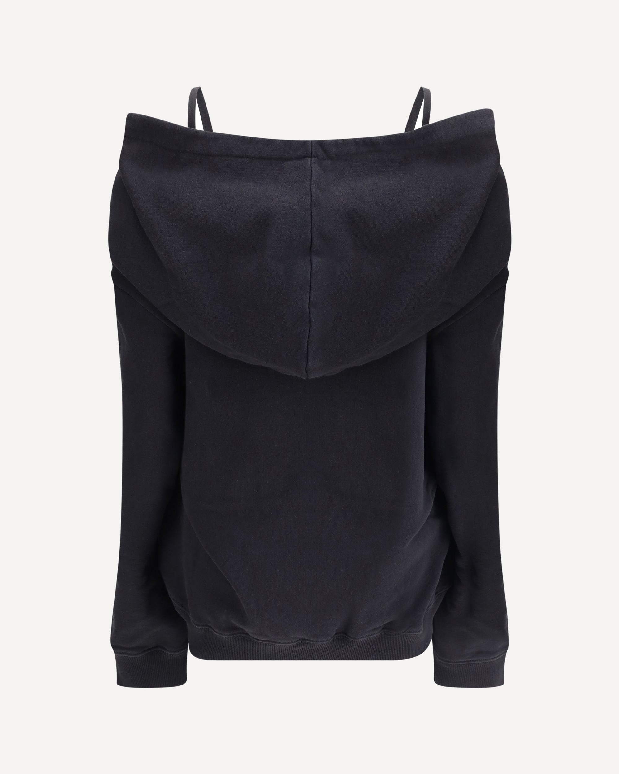 Cotton Sweatshirt with dropped shoulders - 2