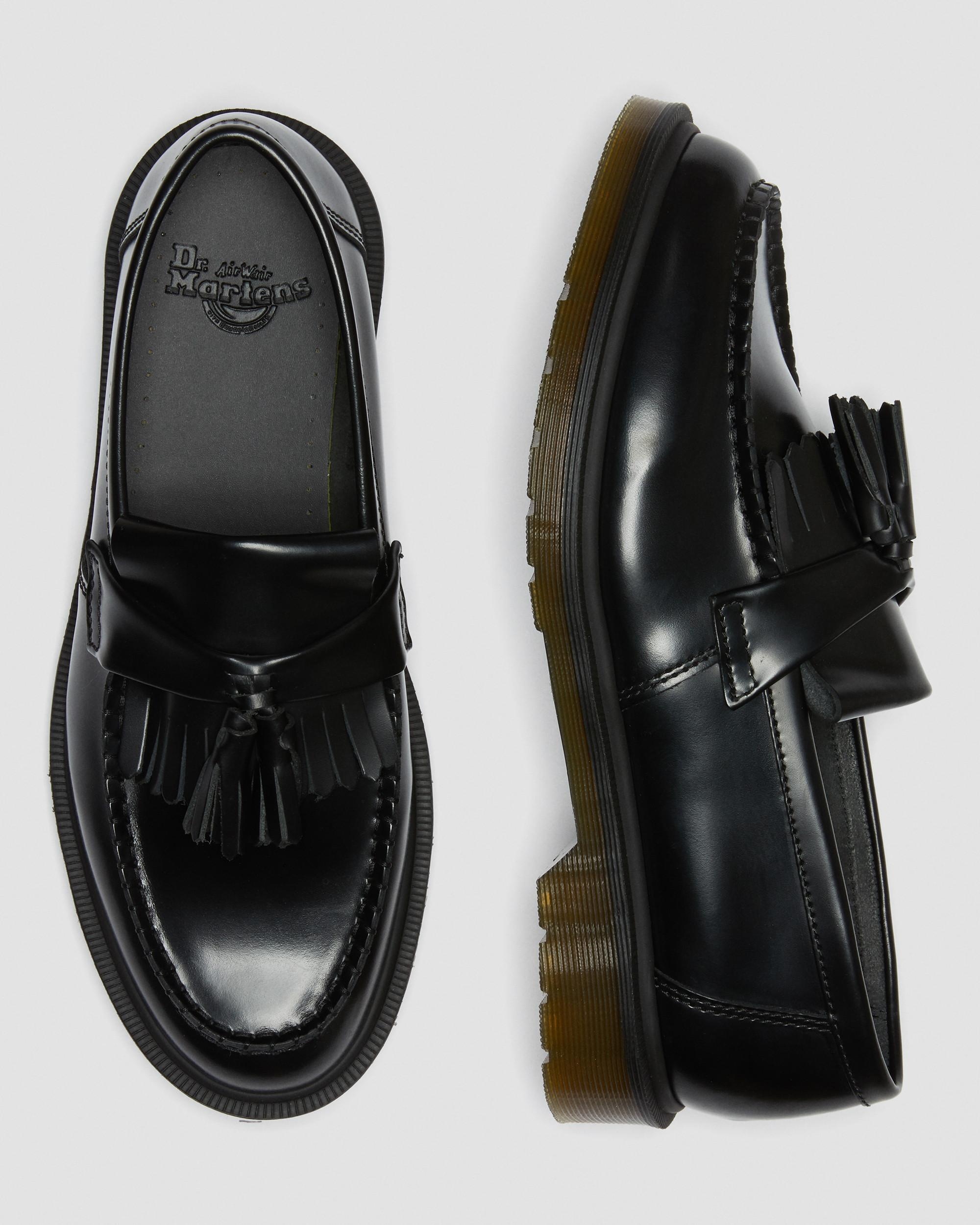 Adrian Smooth Leather Tassel Loafers - 9