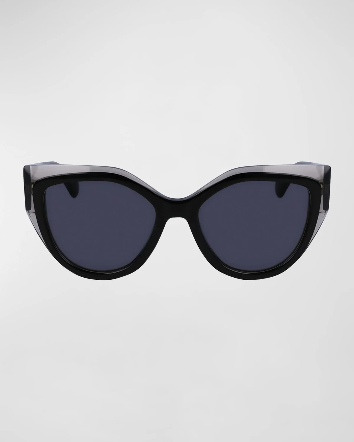 Classic Logo Acetate Cat-Eye Sunglasses - 1