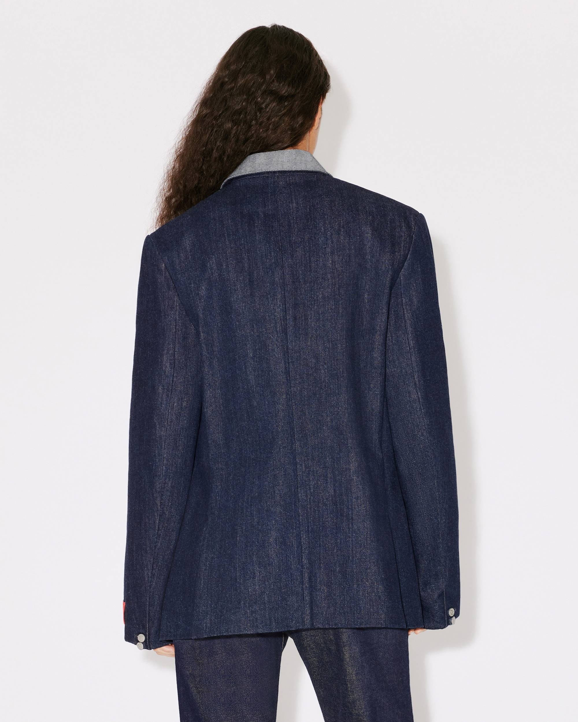 KENZO × LEVI'S DENIM BLAZER Lサイズ タグ付き KENZO KENZO x LEVI'S® denim blazer | REVERSIBLE
