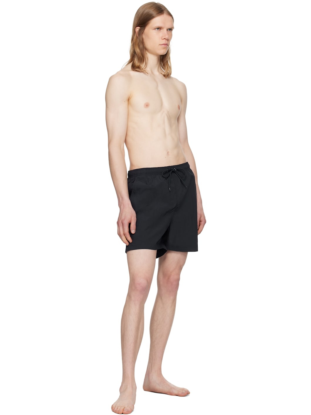 Navy Hauge Recycled Nylon Swim Shorts - 4