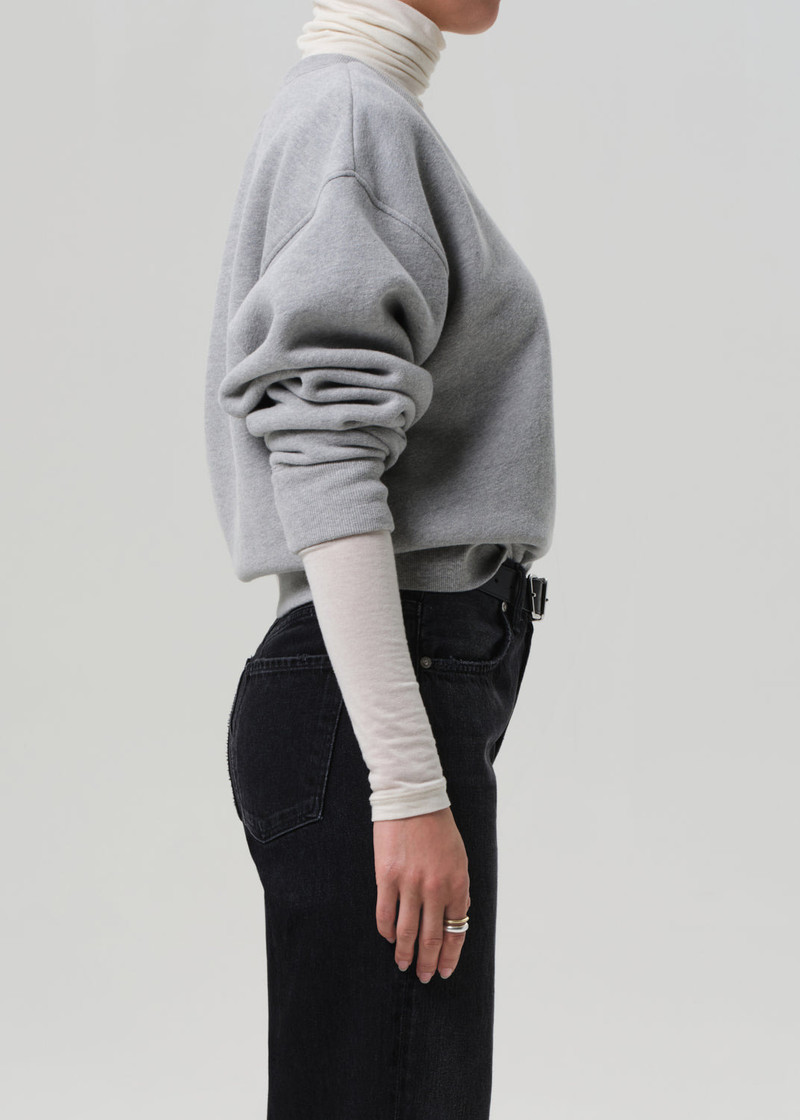 Vernata Pullover In Heather Grey 4