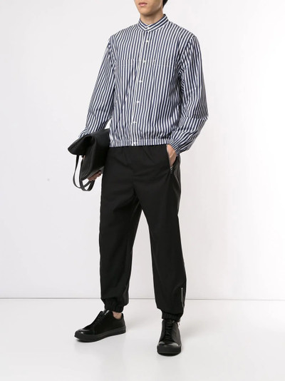 3.1 Phillip Lim poplin striped shirt jacket outlook