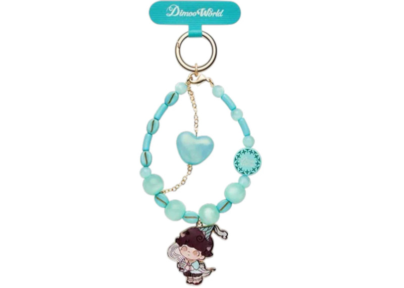 Pop Mart DIMOO Crush On Coffee Series Peppermint Heartbeat Phone Charm - 1
