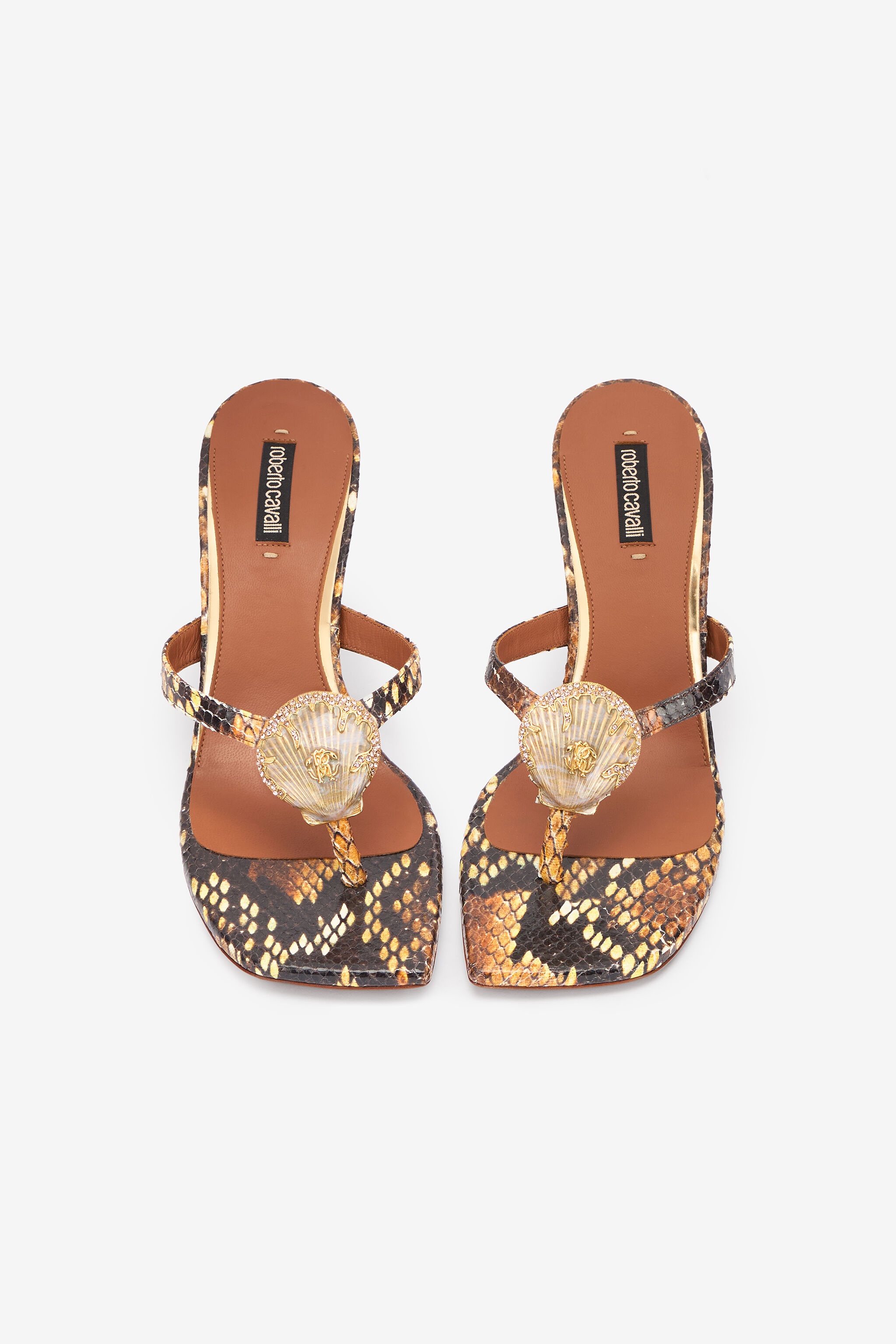 Sandals With Python And Shell Print - 6