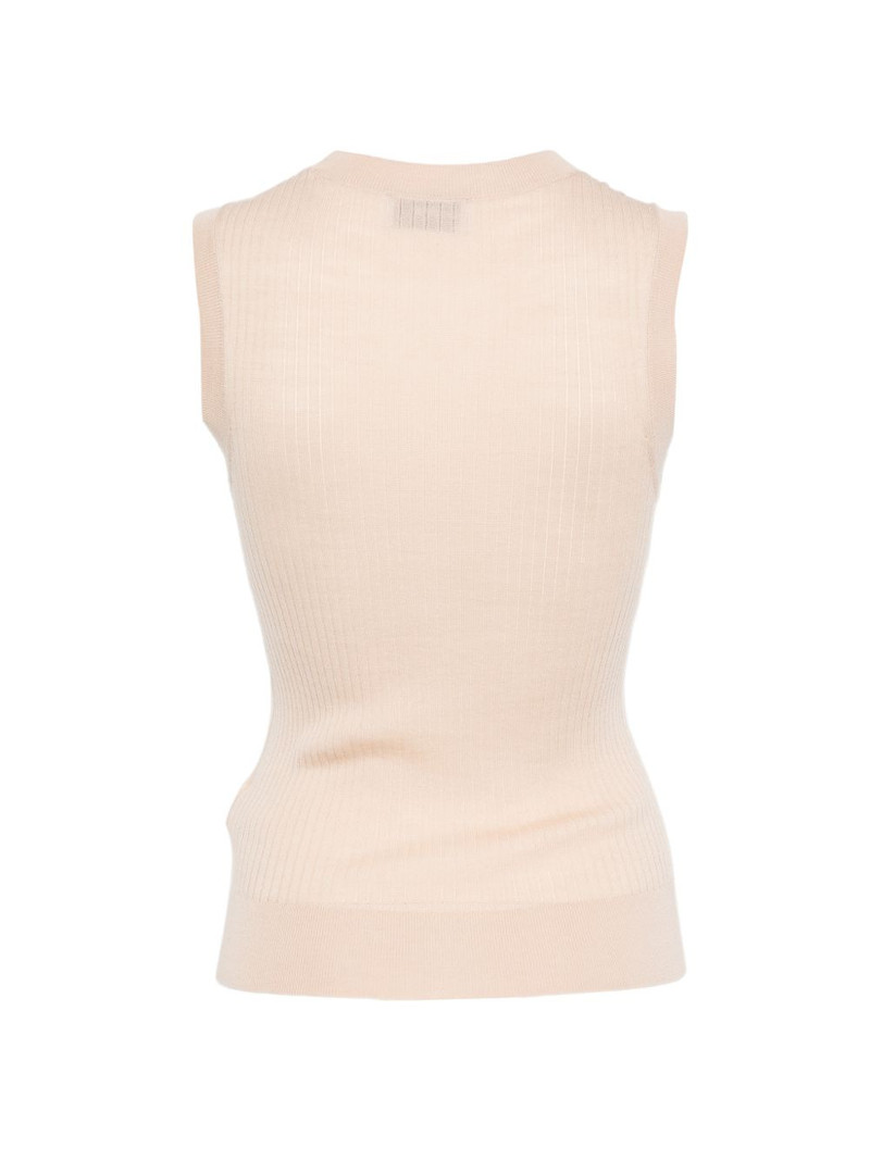 LACOSTE ribbed tank top outlook